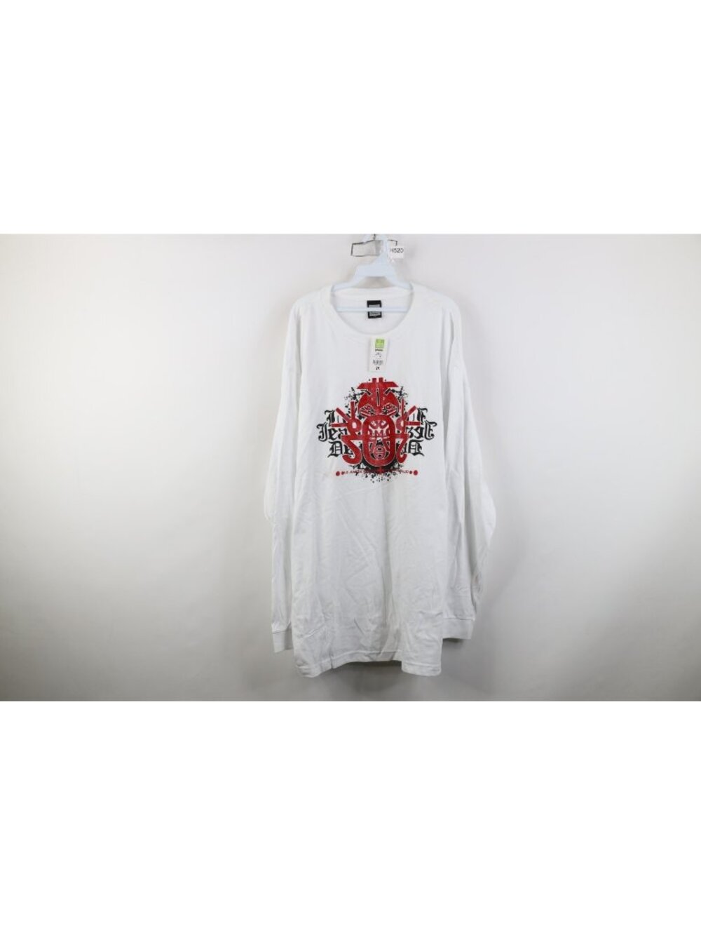 Deadstock Vtg 90s Marithe Francois Girbaud Men 2XL Geometric Long Sleeve T-Shirt